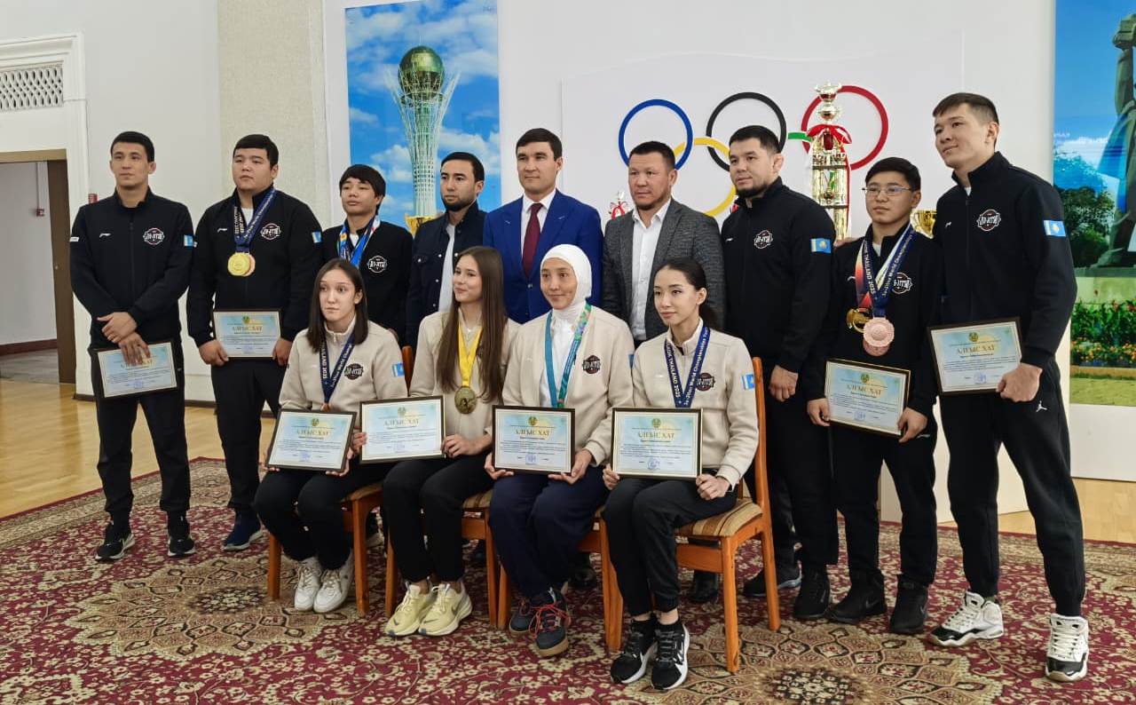 Қарағанды облысында әлемдік біріншіліктерді бағындырған жеңімпаздар марапатталды