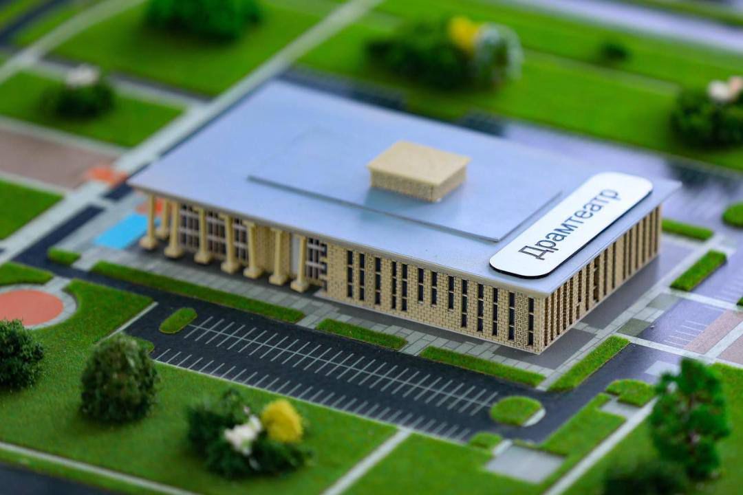 ⚜️ Ақтөбеде жаңа театрдың құрылысы жүріп жатыр