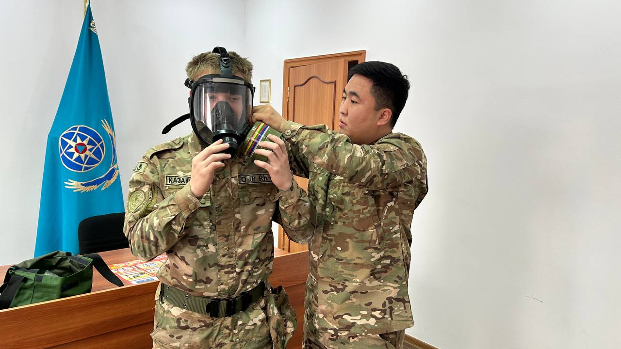 Тараз қаласында студенттермен сабақ өтті