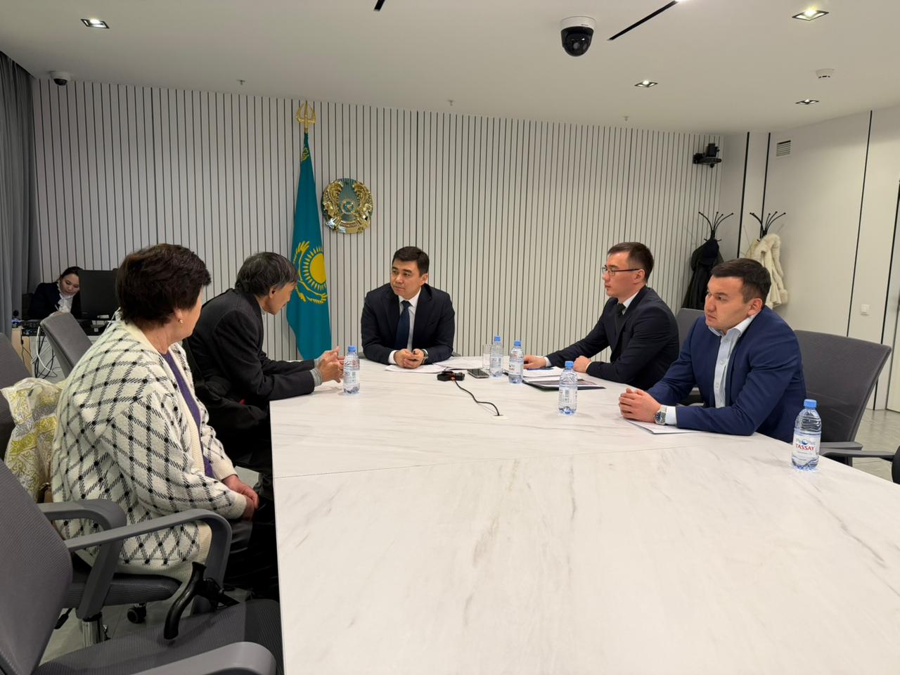 Вице-министр Куандык Кажкенов провел прием граждан