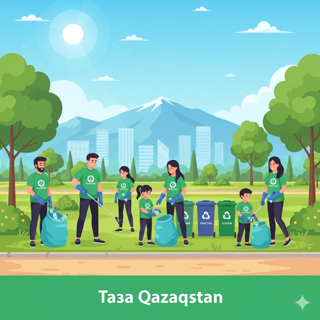 #TazaQazaqstan #ТазаҚазақстан #ЭкоСана