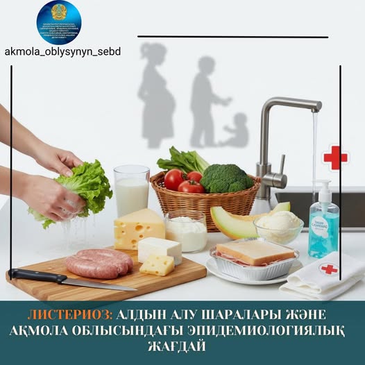 Листериоз: алдын алу шаралары және Ақмола облысындағы эпидемиологиялық жағдай