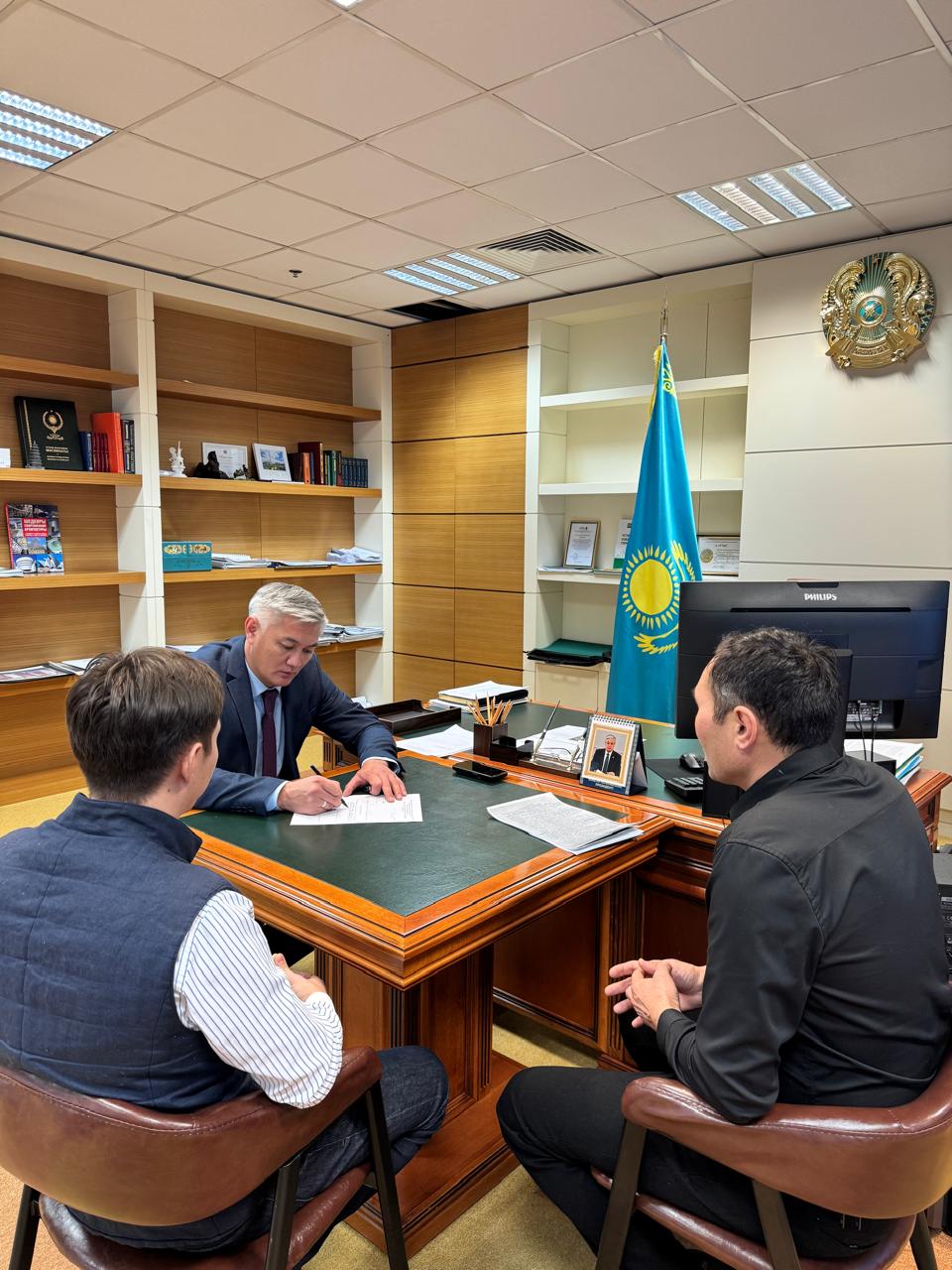 Басқарма басшысы жеке қабылдау өткізді