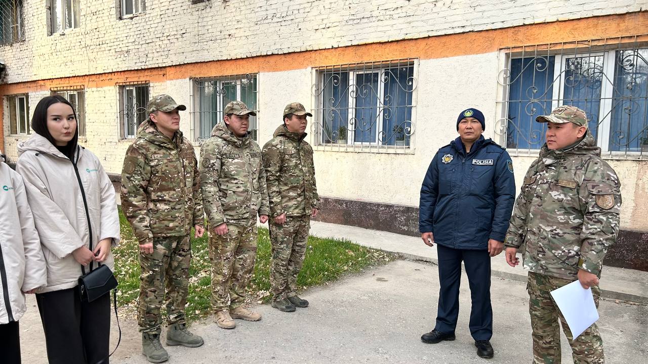 Таразда «Тұрмыстағы газ баллонын қауіпсіз пайдалану» тақырыбында рейдтік шара өтті