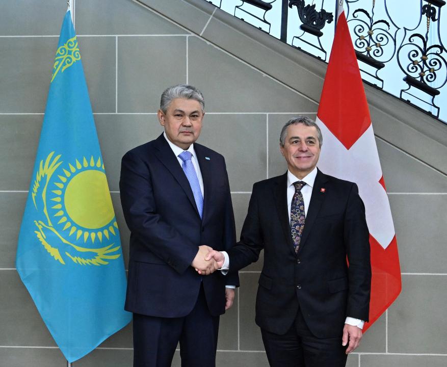 Казахстан и Швейцария нацелены на дальнейшее расширение партнёрства