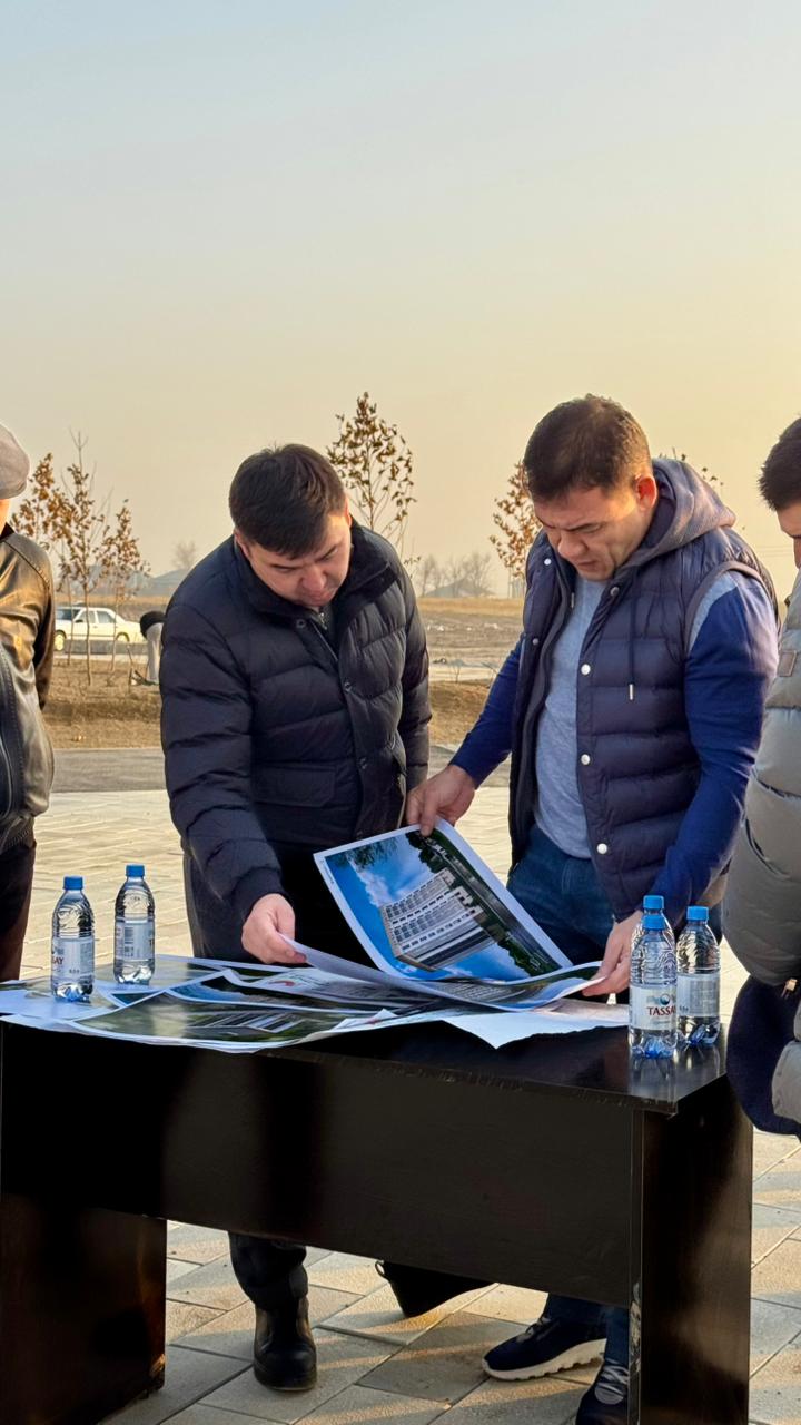 ҚАЛА ӘКІМІНІҢ ОРЫНБАСАРЫ КӨПҚАБАТТЫ ТҰҒЫН ҮЙЛЕРДІҢ ҚҰРЫЛЫС БАРЫСЫН ТЕКСЕРДІ