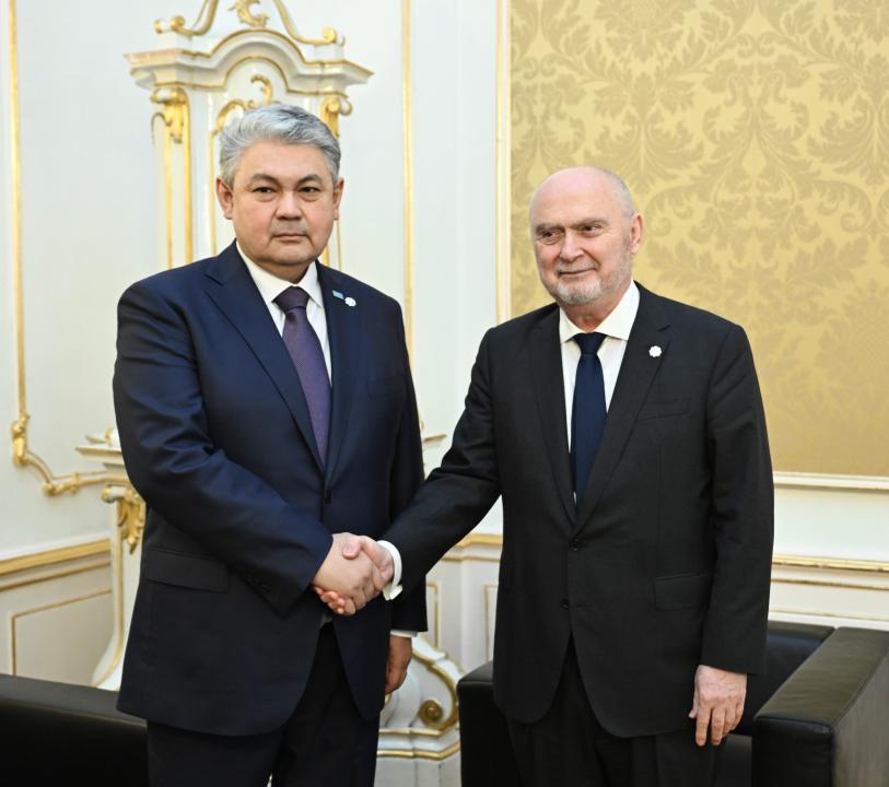 Minister of Foreign Affairs of Kazakhstan Holds Bilateral Meetings with OSCE Leadership
