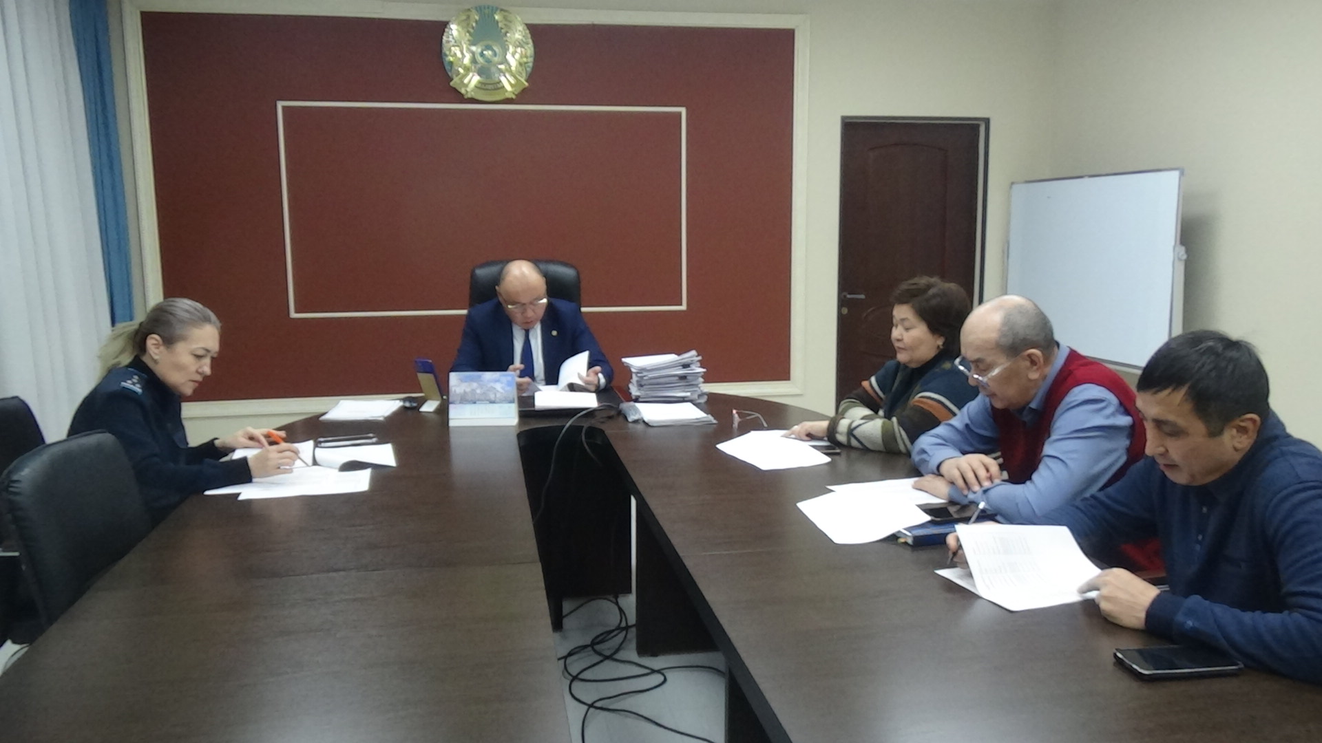 Заседание комиссии по приему кандасов