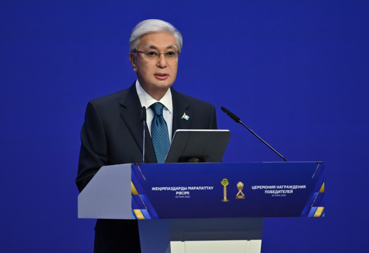Мемлекет басшысы Қасым-Жомарт Тоқаев «Алтын сапа» және «Парыз» сыйлығының лауреаттарын, «Қазақстанның үздік тауары» көрме-конкурсының жеңімпаздарын марапаттау рәсімінде сөйлеген сөзі