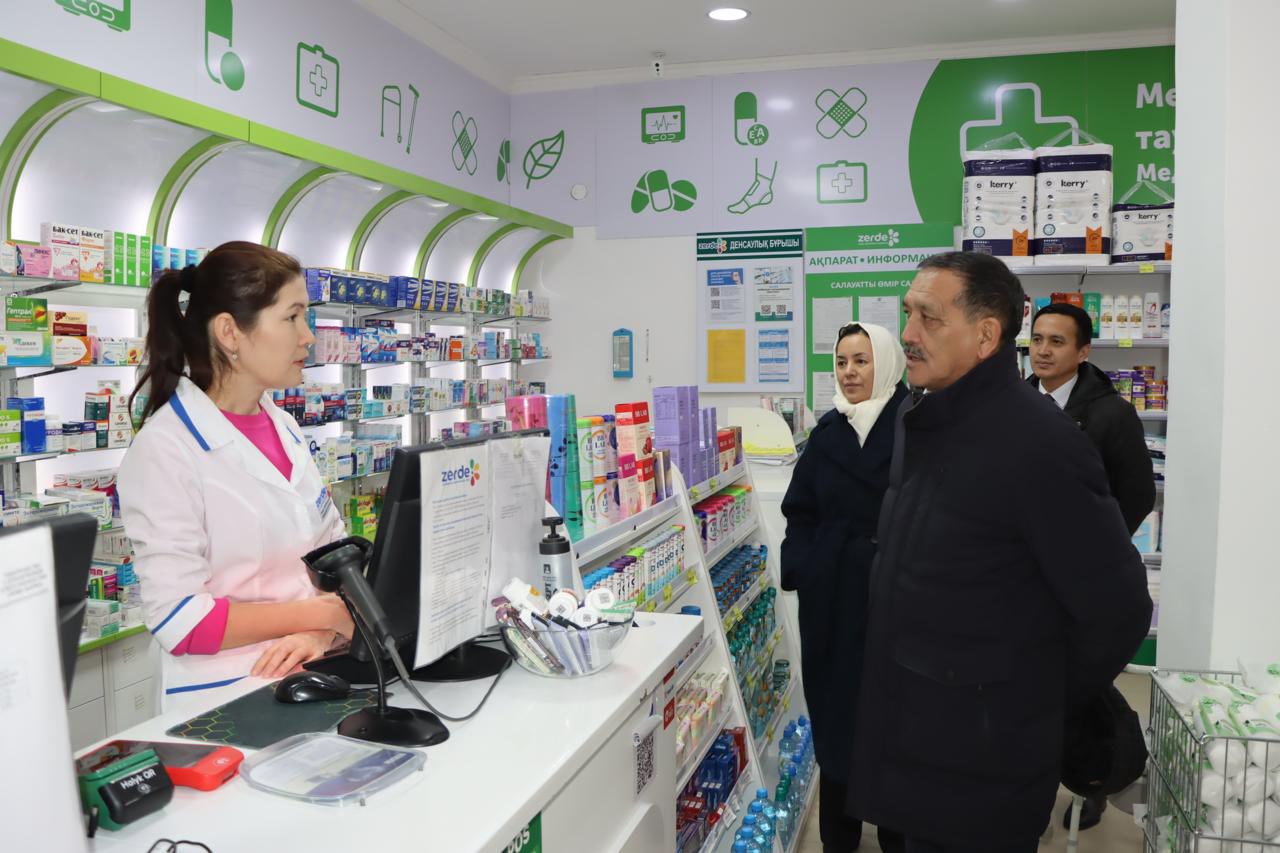 Ауданда дәрі-дәрмек қоры жеткілікті