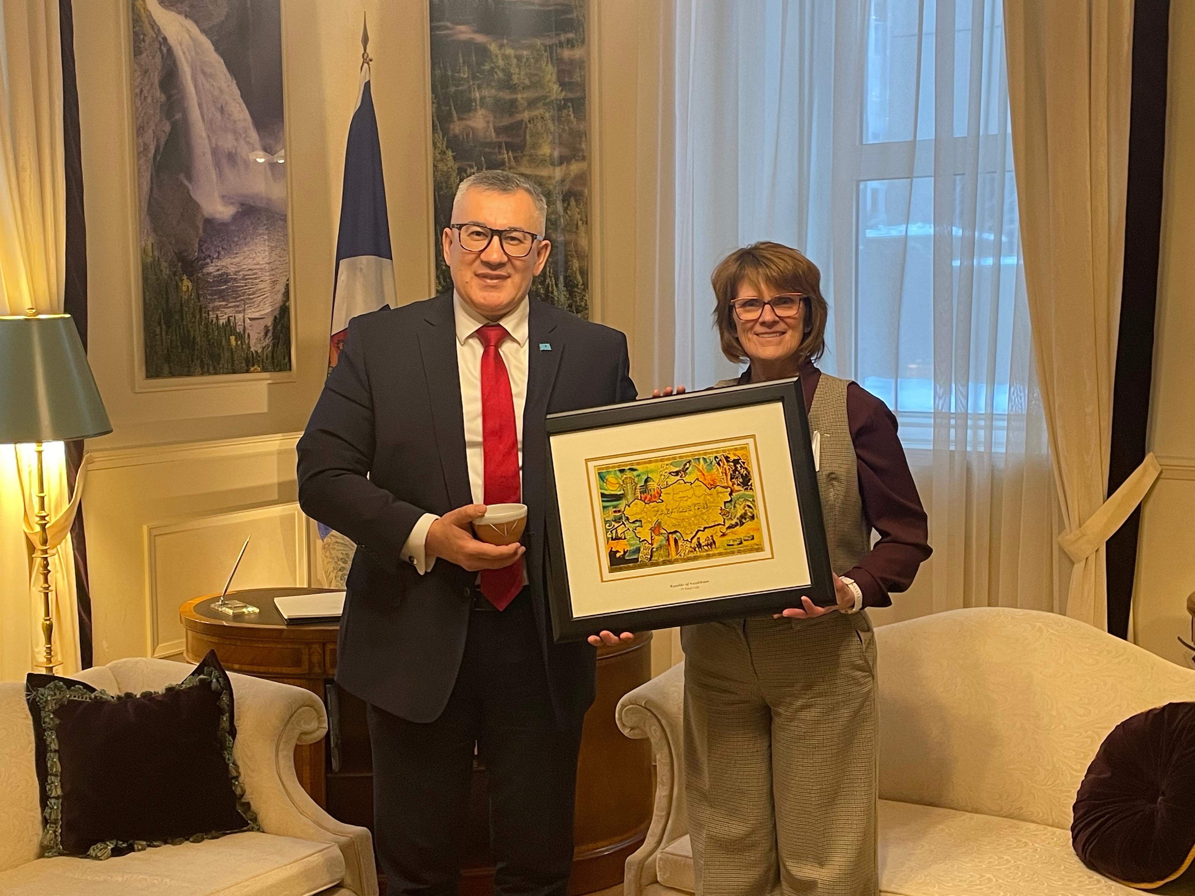 Квебек Қазақстан өңірлерімен әріптестік орнатуға мүдделілік білдірді