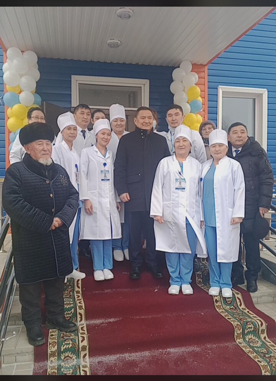 Открытие новой врачебной амбулатории в селе Торғай Ерейментауского района