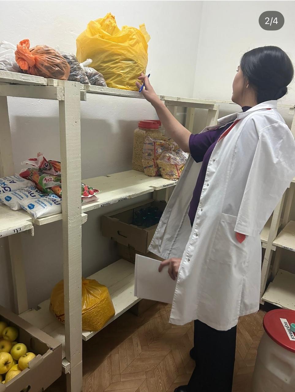 Ыстық тамақпен тамақтануларының ұйымдастырылуына және санитарлық- эпидемиологиялық талаптардың сақталуына мониторинг