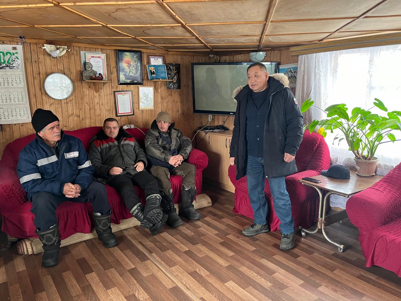 Парыгино ауылдық округінің әкімі Г. А. Төлековтың халықпен кездесуі.