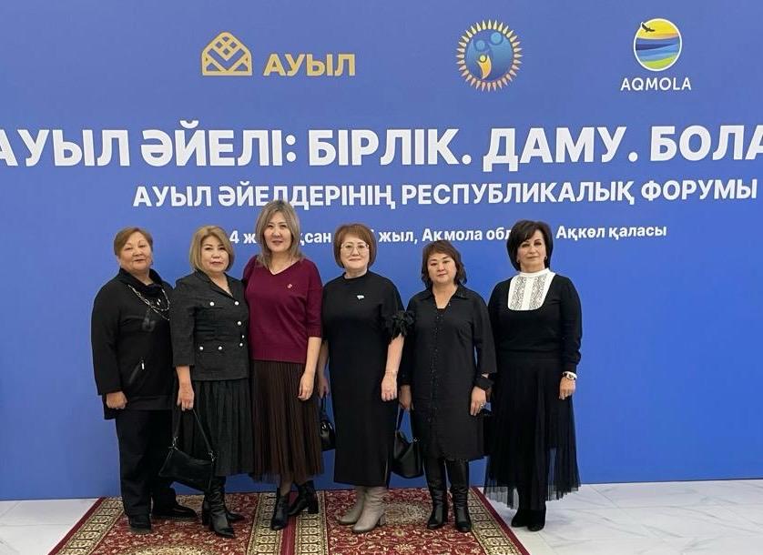 4 декабря 2025 года приняла участие в Республиканском форуме сельских женщин «Женщина села: Единство. Развитие. Будущее»