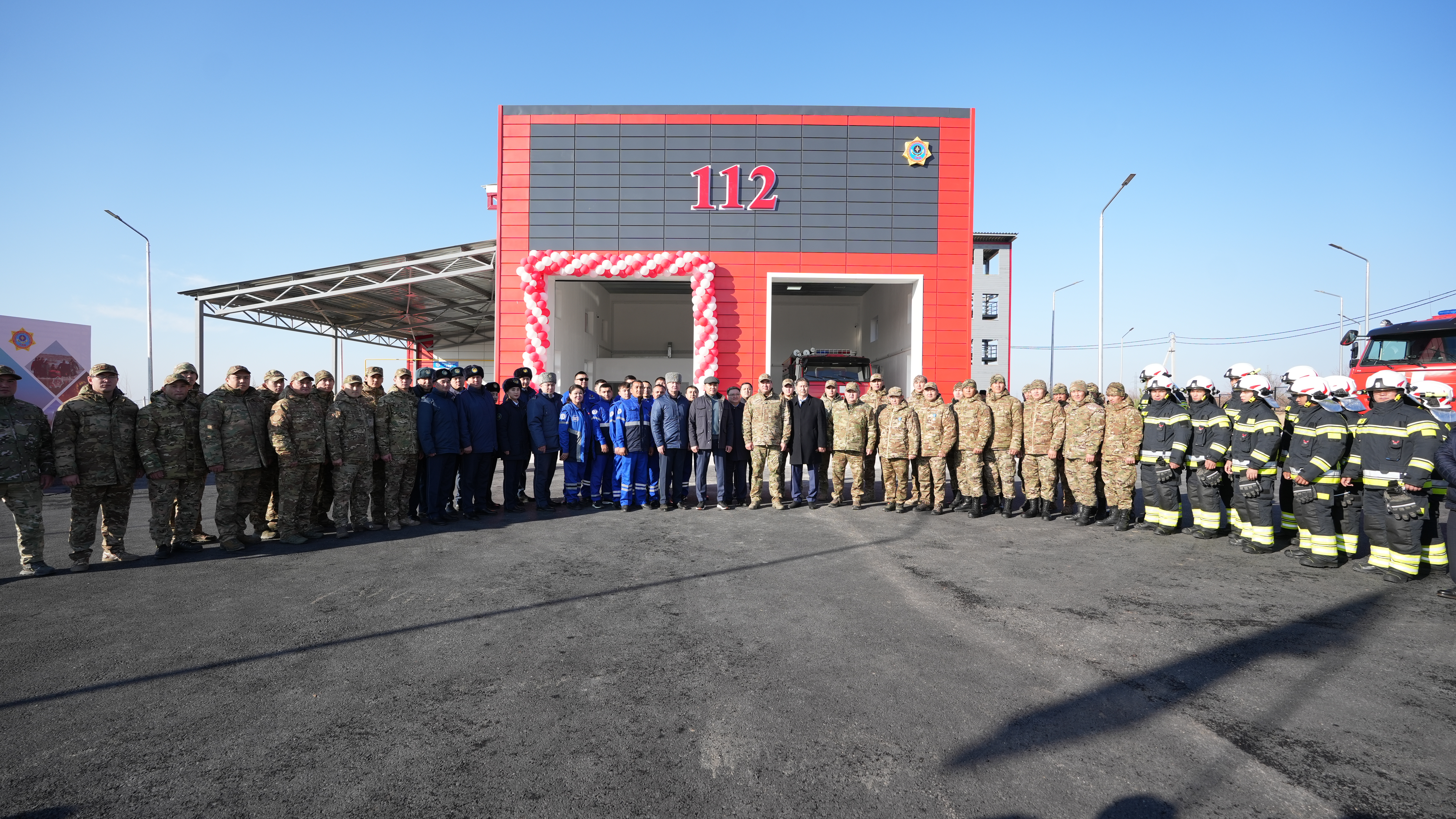 Шымкентте тағы бір әмбебап жедел қызметтер кешені ашылды