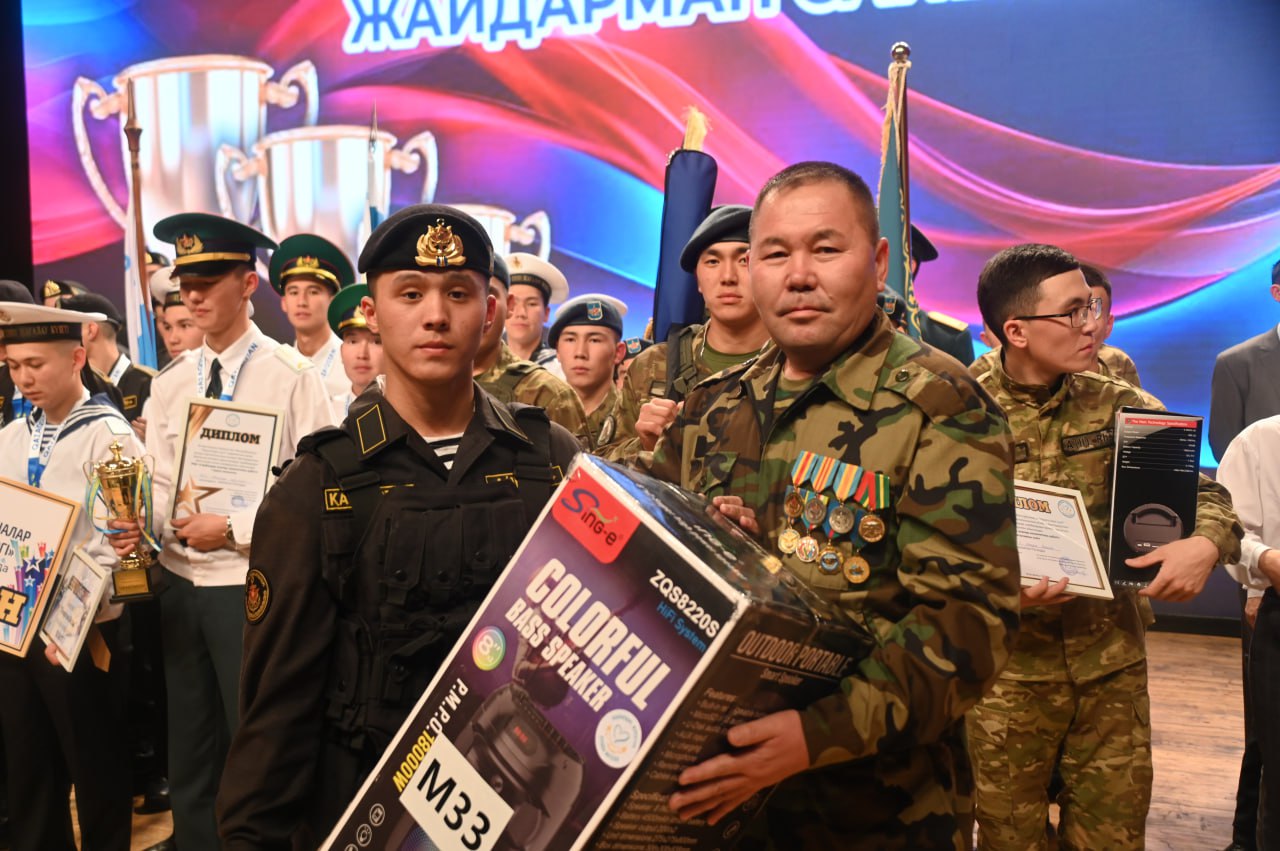 Ақтау гарнизонында әскери қызметшілер арасында «Жайдарман» байқауы өтті