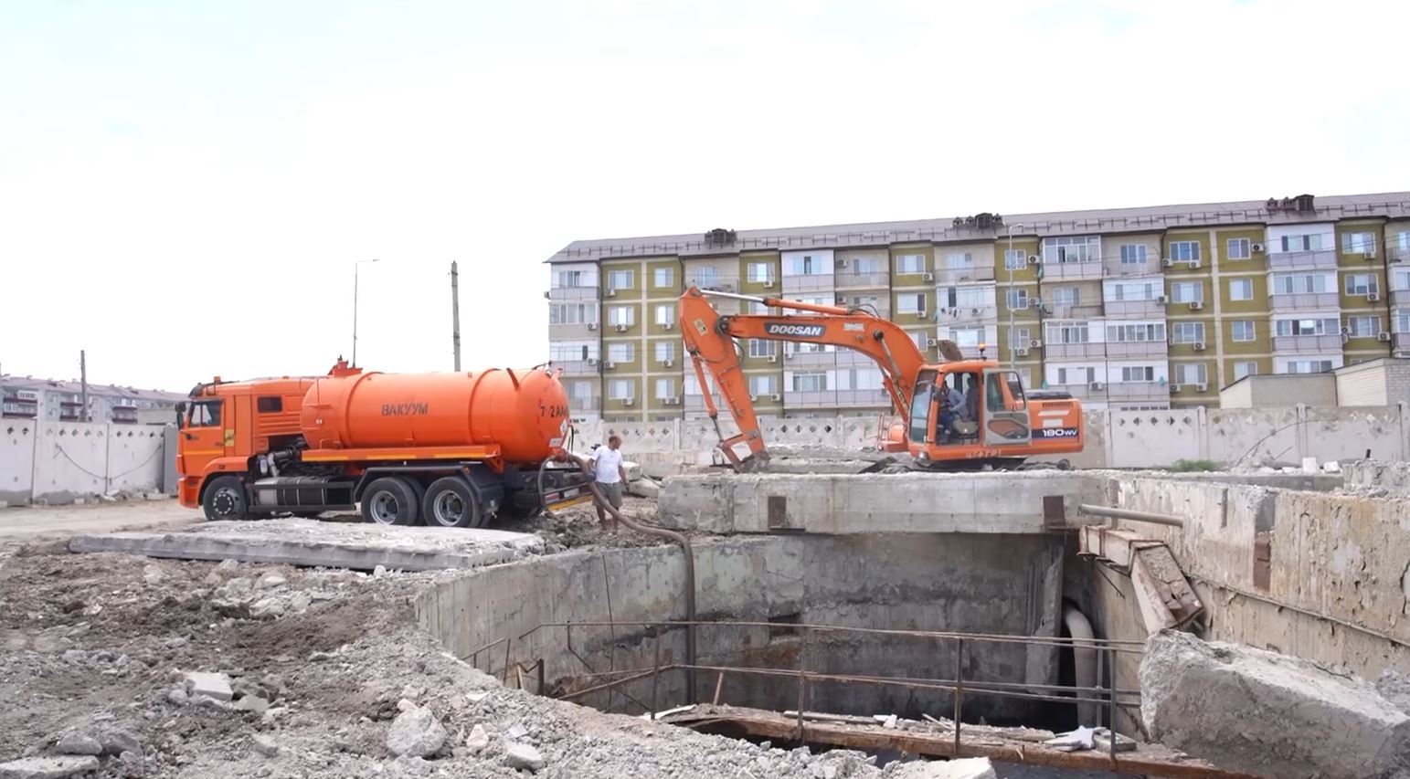 Атырау облысында кәріз жүйесі кезең-кезеңімен жаңғыртылып жатыр