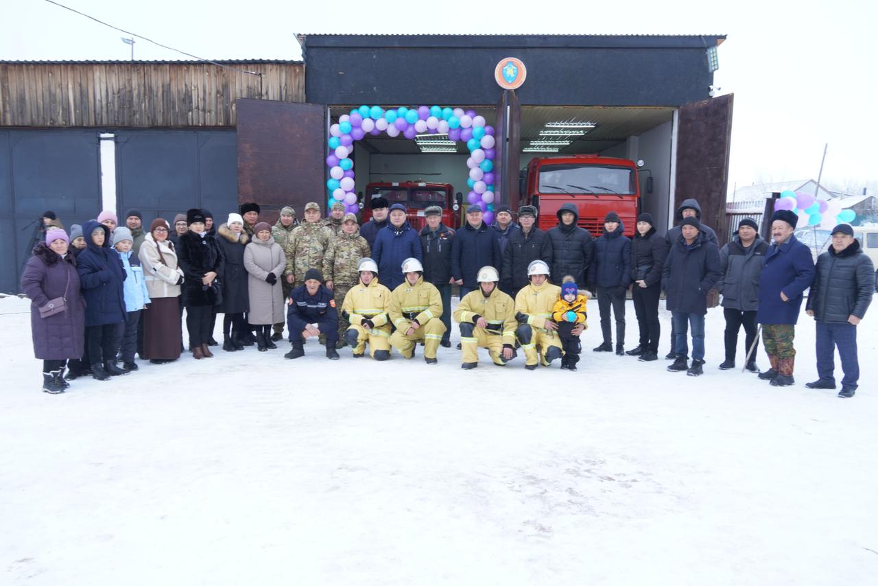 Өрт сөндіру пунктінің ашылуы – ауыл қауіпсіздігінің кепілі