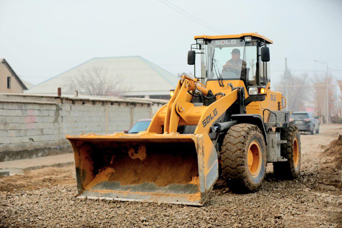 ТҮРКІСТАНДА КӘРІЗ ЖҮЙЕСІ ЖҮРГІЗІЛГЕН КӨШЕЛЕР УАҚЫТША ҚАЙТА ҚАЛПЫНА КЕЛТІРІЛУДЕ