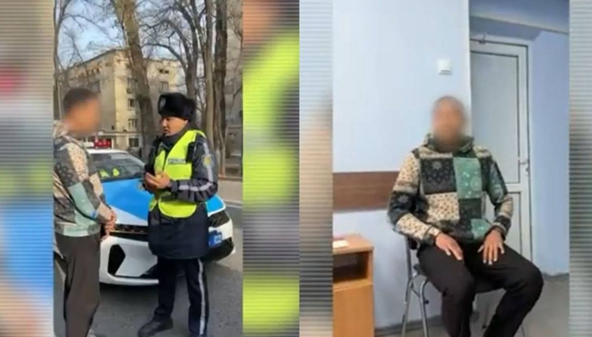 В Алматы выявлен водитель-нарушитель в состоянии наркотического опьянения