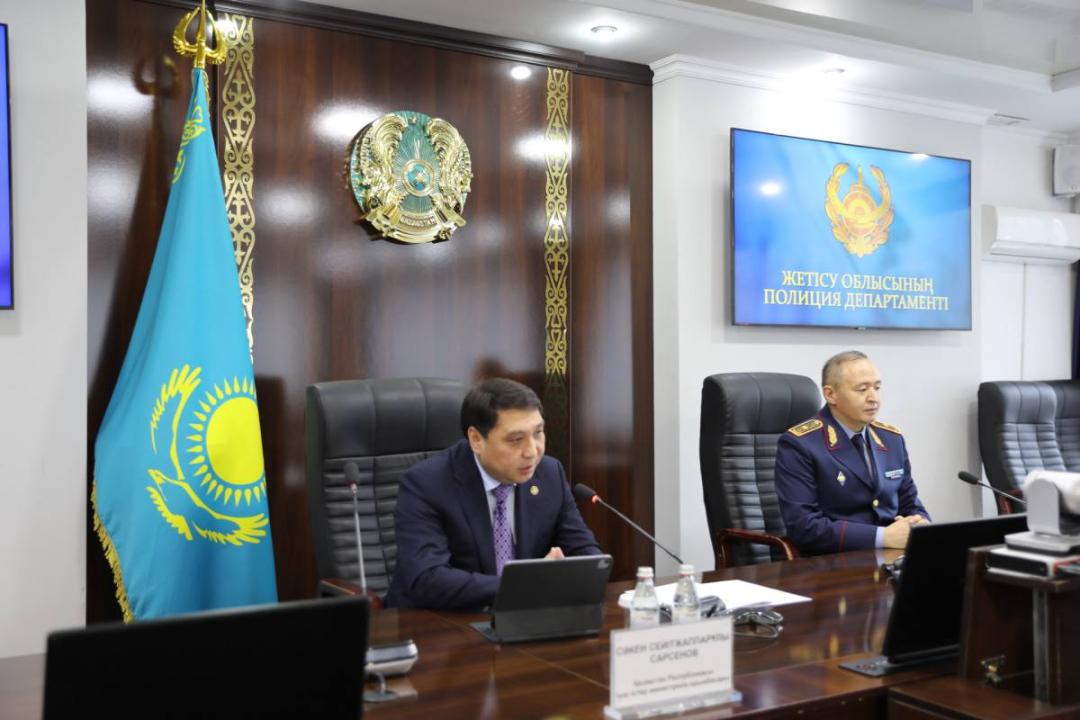 Полицияны цифрландыру және енгізіліп жатқан технологиялардың қоғамдық қауіпсіздікті қамтамасыз етудегі тиімділігін бағалау мәселесі талқыланды