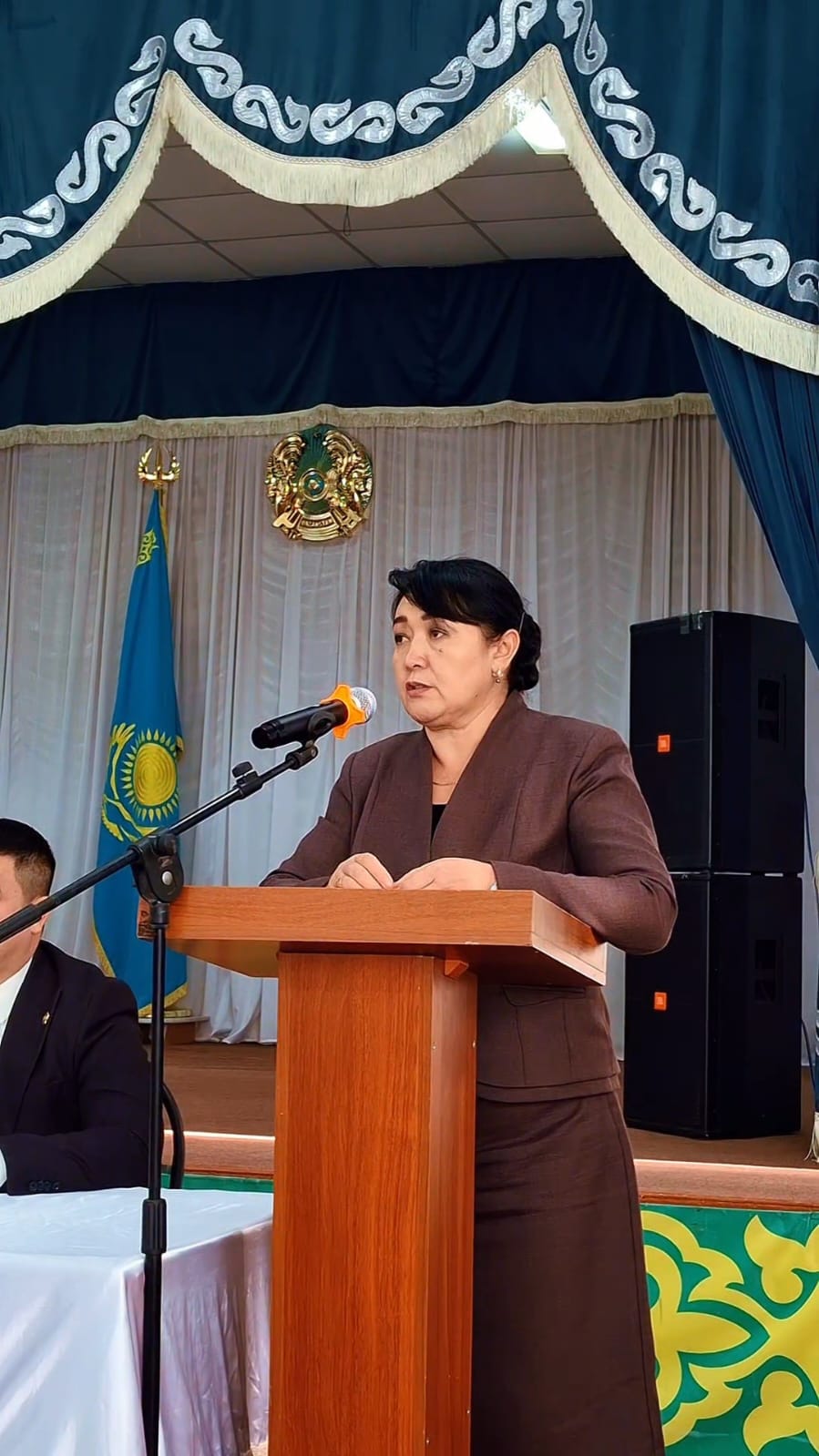 Аудан әкімі Бота Серікқызы Тасқарасу ауылдық округінің тұрғындарымен кезекті тұрақты кездесуін өткізді.