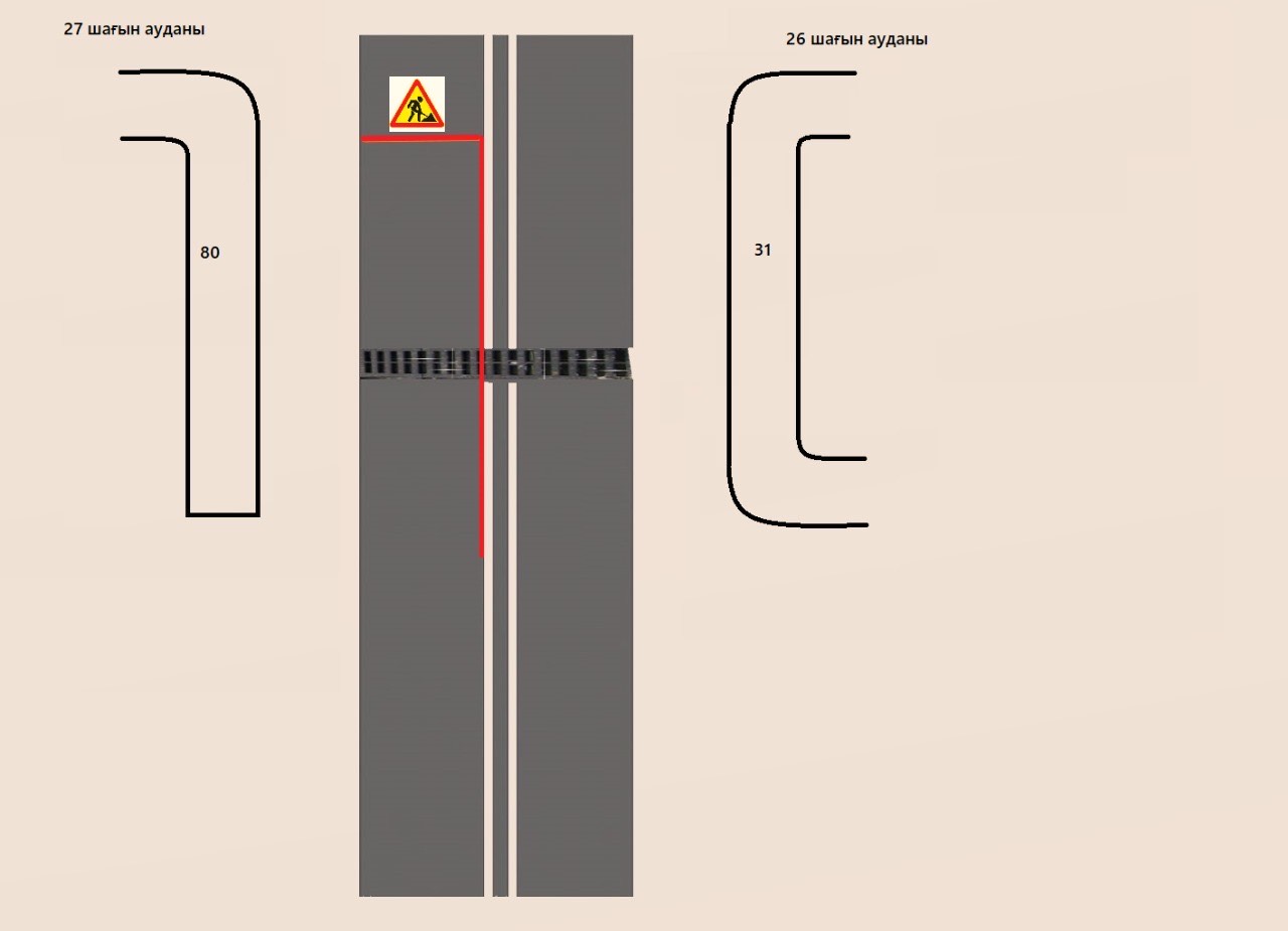 В Актау временно ограничат движение между 26 и 27 микрорайонами