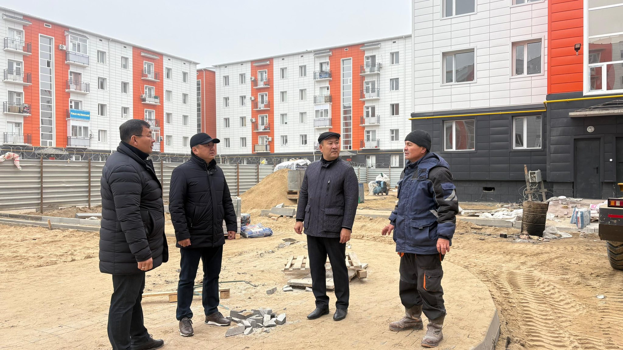 Құрылыс жұмыстары бақылауда