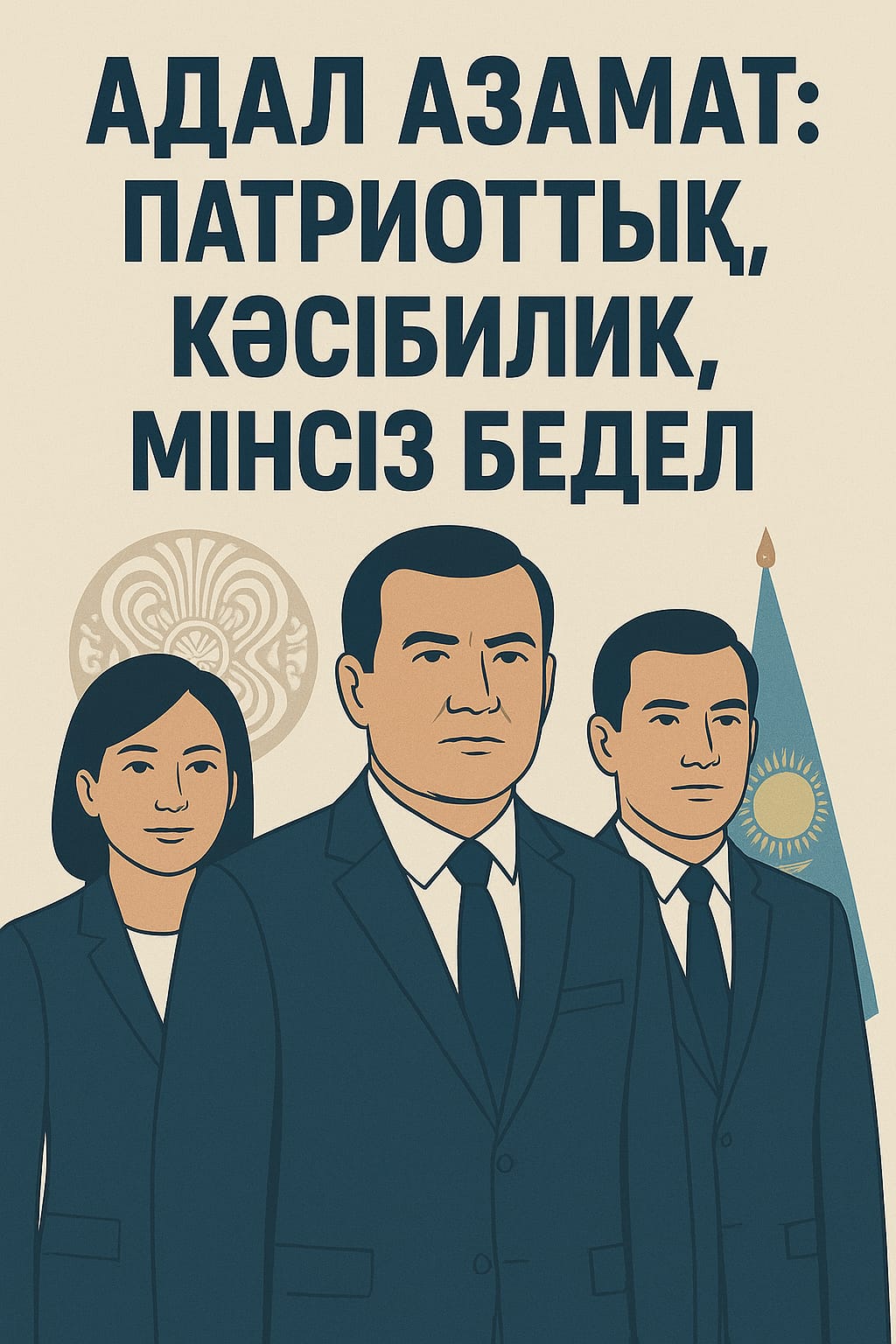 «Адал азамат» – патриотизм мен кәсіпқойлық, сондай-ақ мінсіз бедел.