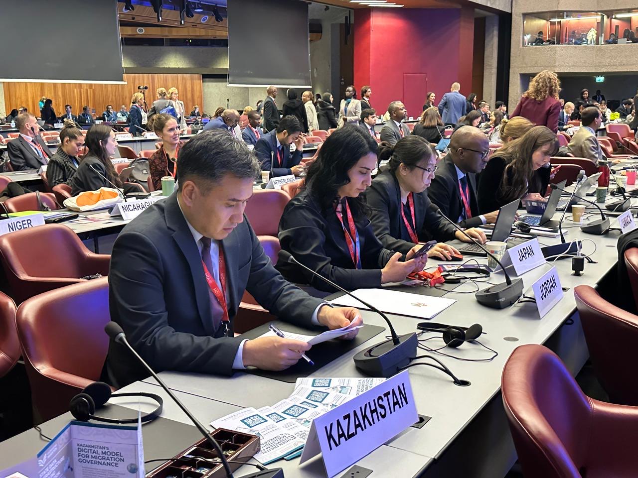 Қазақстанның көші-қон саласындағы бастамалары Көші-қон жөніндегі халықаралық ұйымы Кеңесінің 116-сессиясында таныстырылды