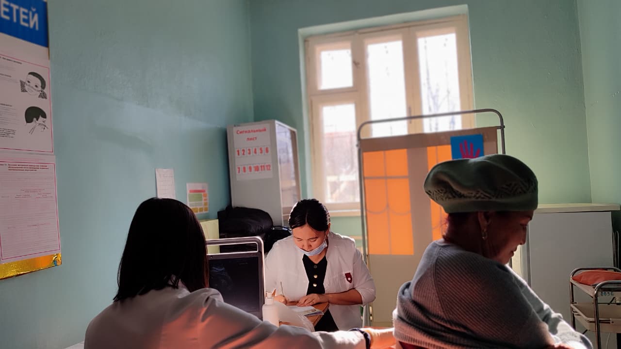 Қарақыстақ ауылдық округі тұрғындары тегін медициналық диагностикадан өтті