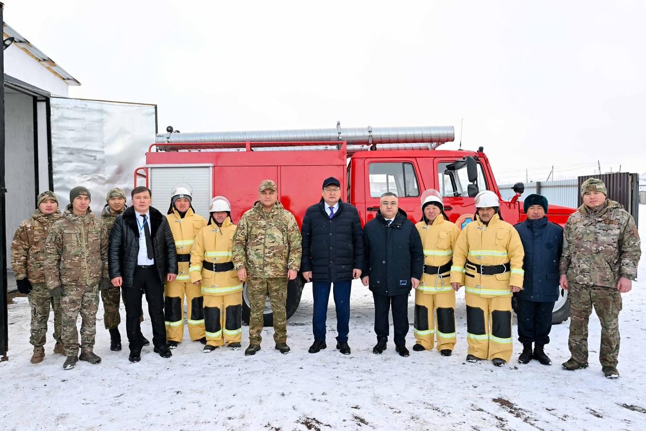 Жаңа ерікті өртке қарсы құралым пункттері – ауыл аумақтары қауіпсіздігінің кепілі