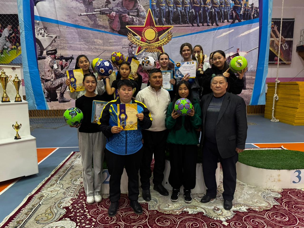 «Мы — будущие защитники Отечества» – чемпионат молодых спортсменов Алакольского района