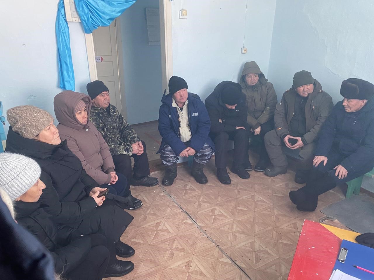 Отчетная встреча акима округа в Косаральском сельском округе