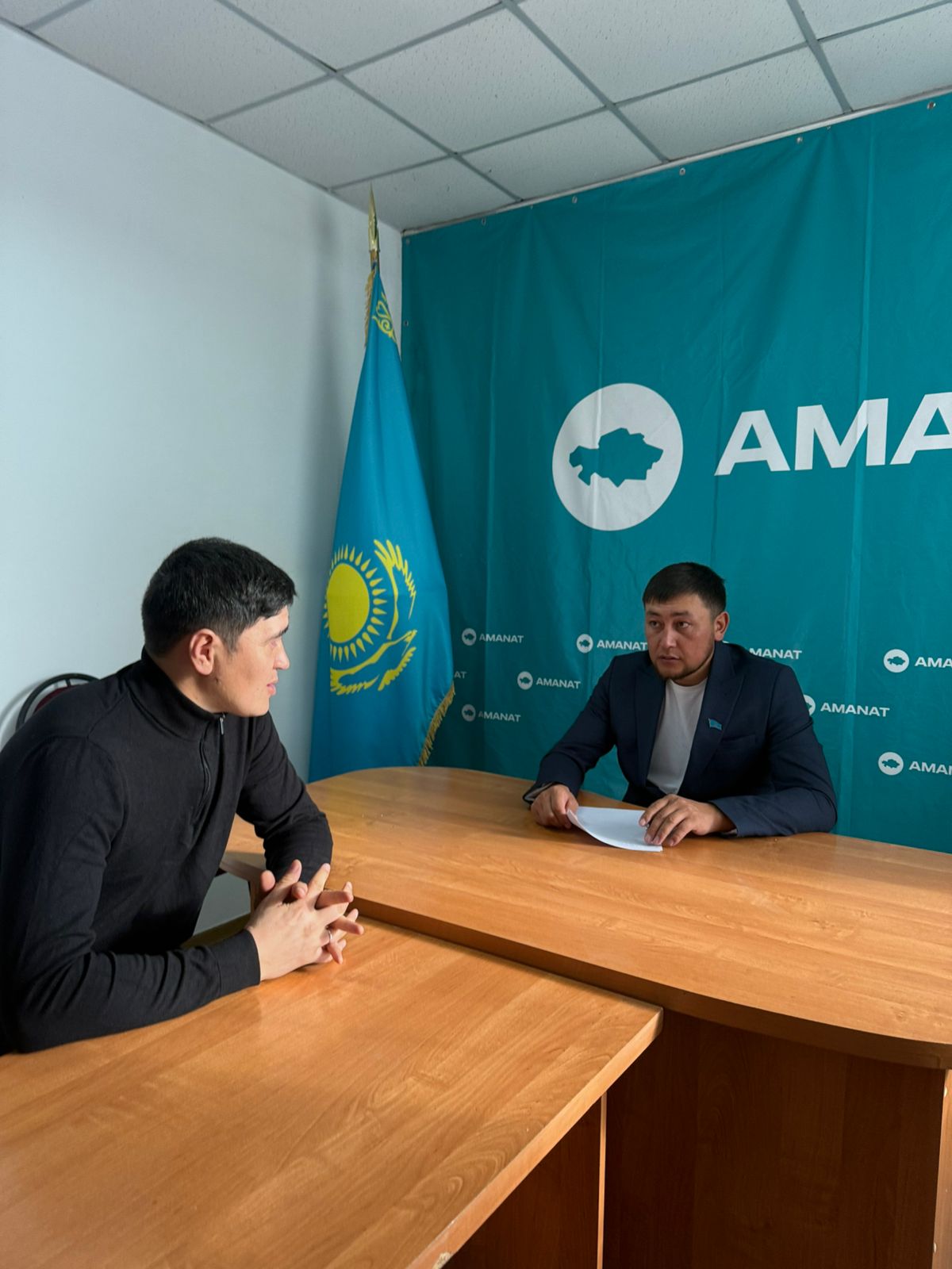 Азаматтарды қабылдау жүргізілді