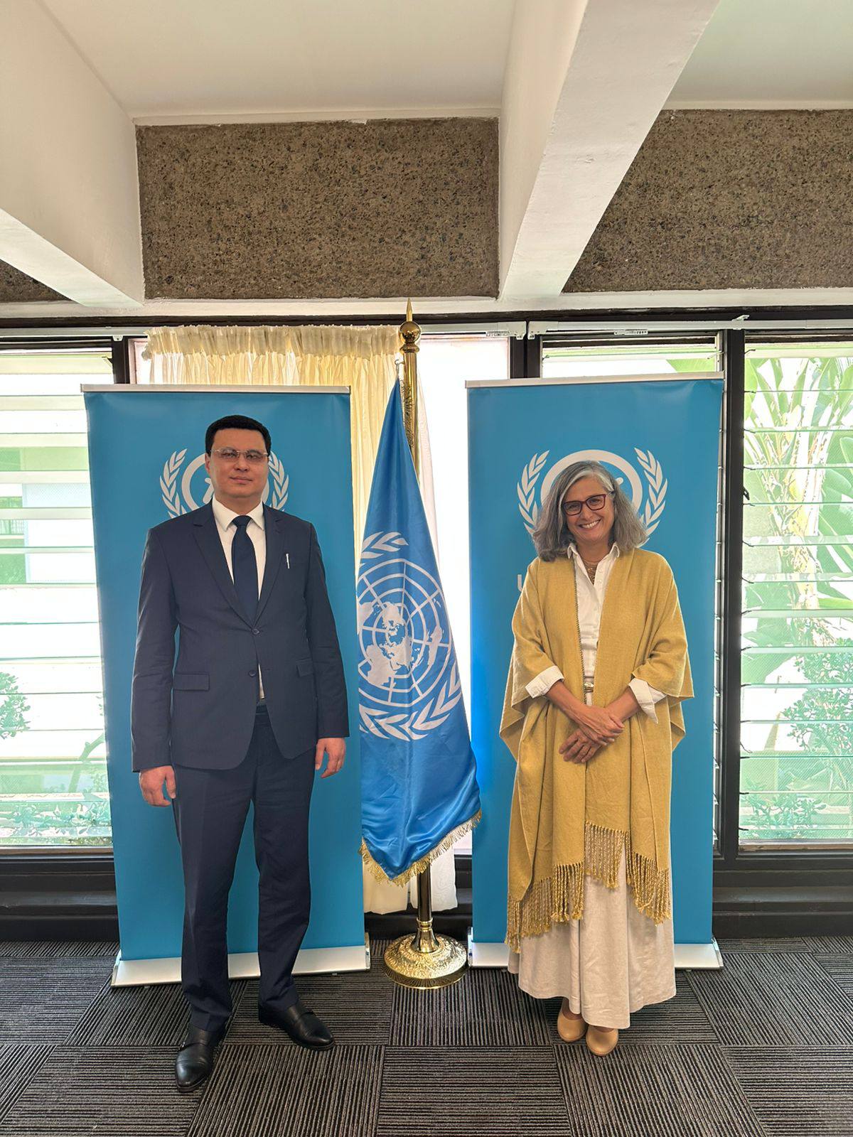 Қоршаған ортаны қорғау және климаттың өзгеруі мәселелері БҰҰ-Хабитаттың атқарушы директорымен талқыланды