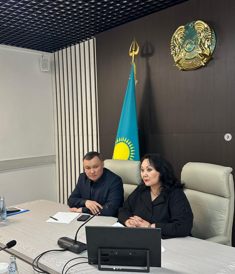 Проведена онлайн-встреча с выпускниками Медицинского университета г. Семей с участием заместителя акима района Аскаровой Ж. А. и главного врача межрайонной больницы г. Алтай Нурекеневым О. З.