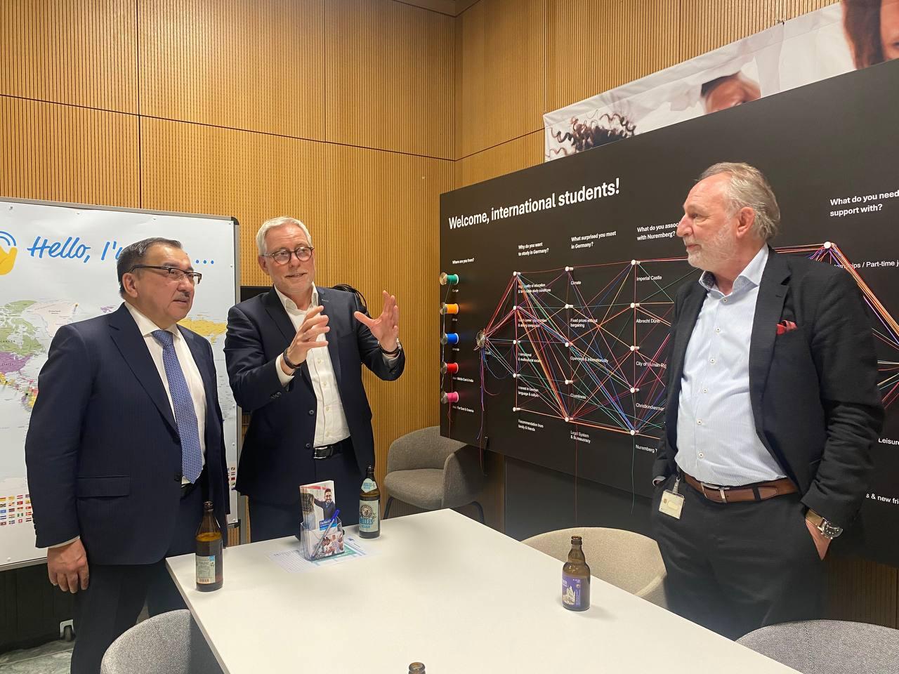 Treffen in Nürnberg: Nachhaltige Partnerschaft zwischen Kasachstan und Mittelfranken