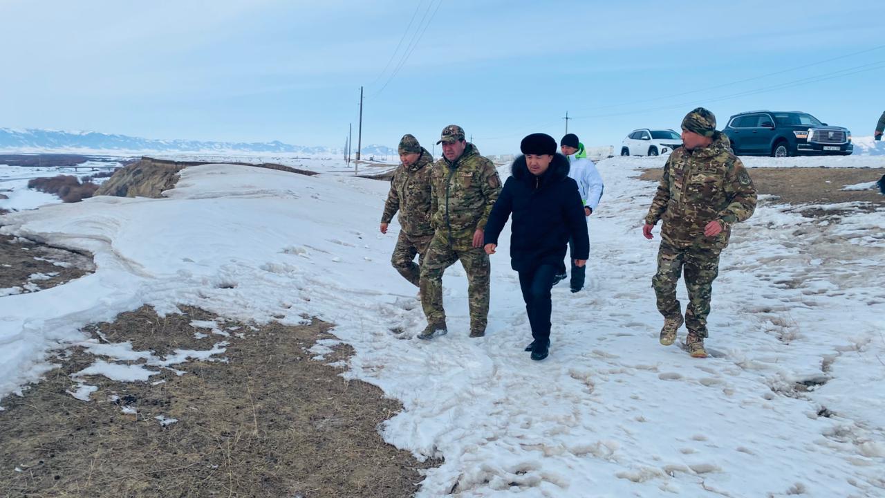 Алматы облысы ТЖД бастығының міндетін уақытша атқарушының аумақтық бөлімшелерге жұмыс сапары