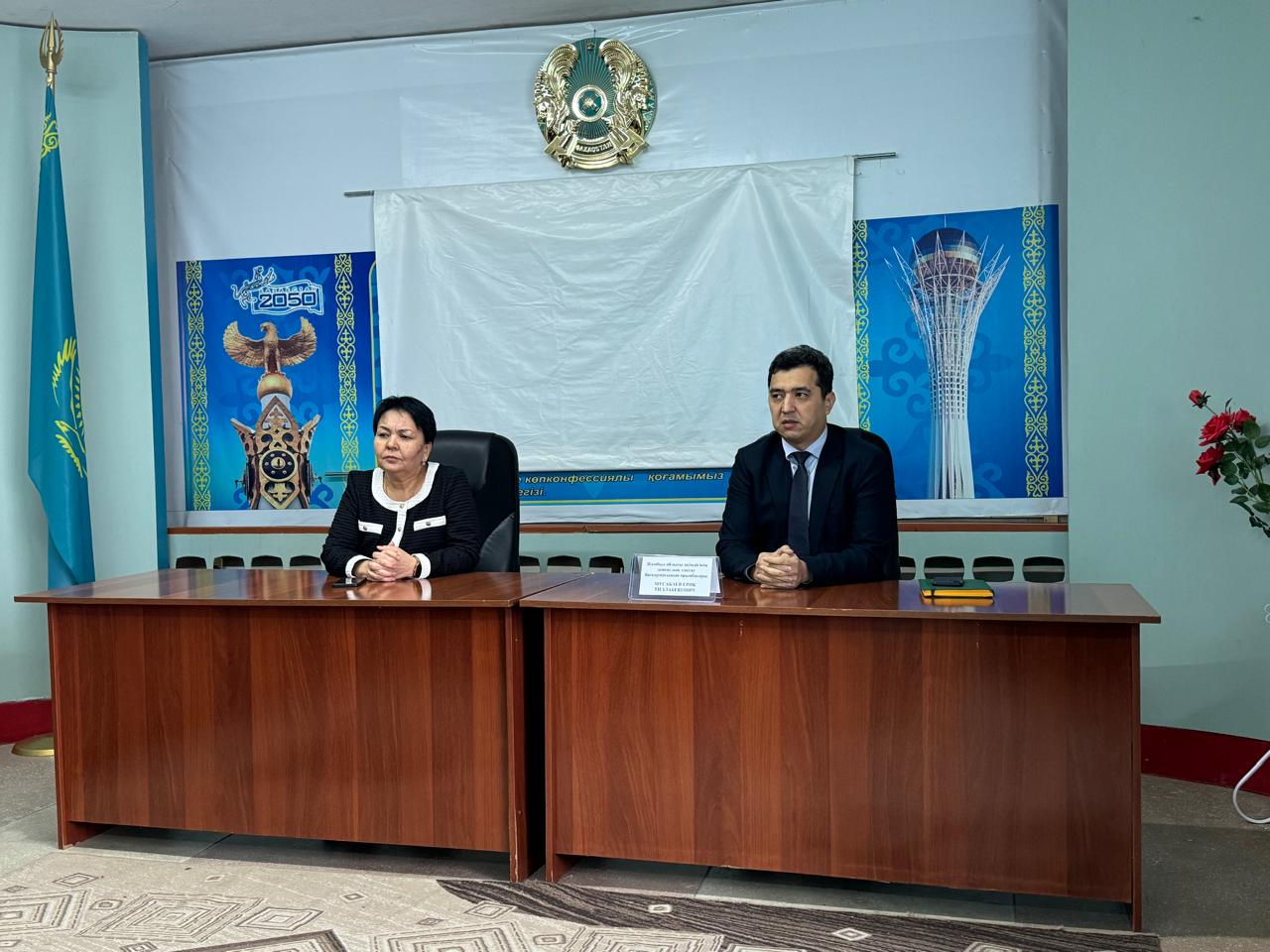 Рабочий визит в Таласский район