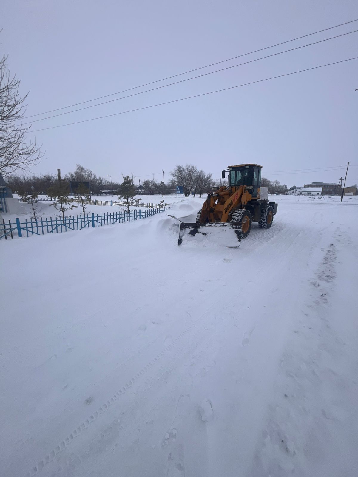 очистка от снега