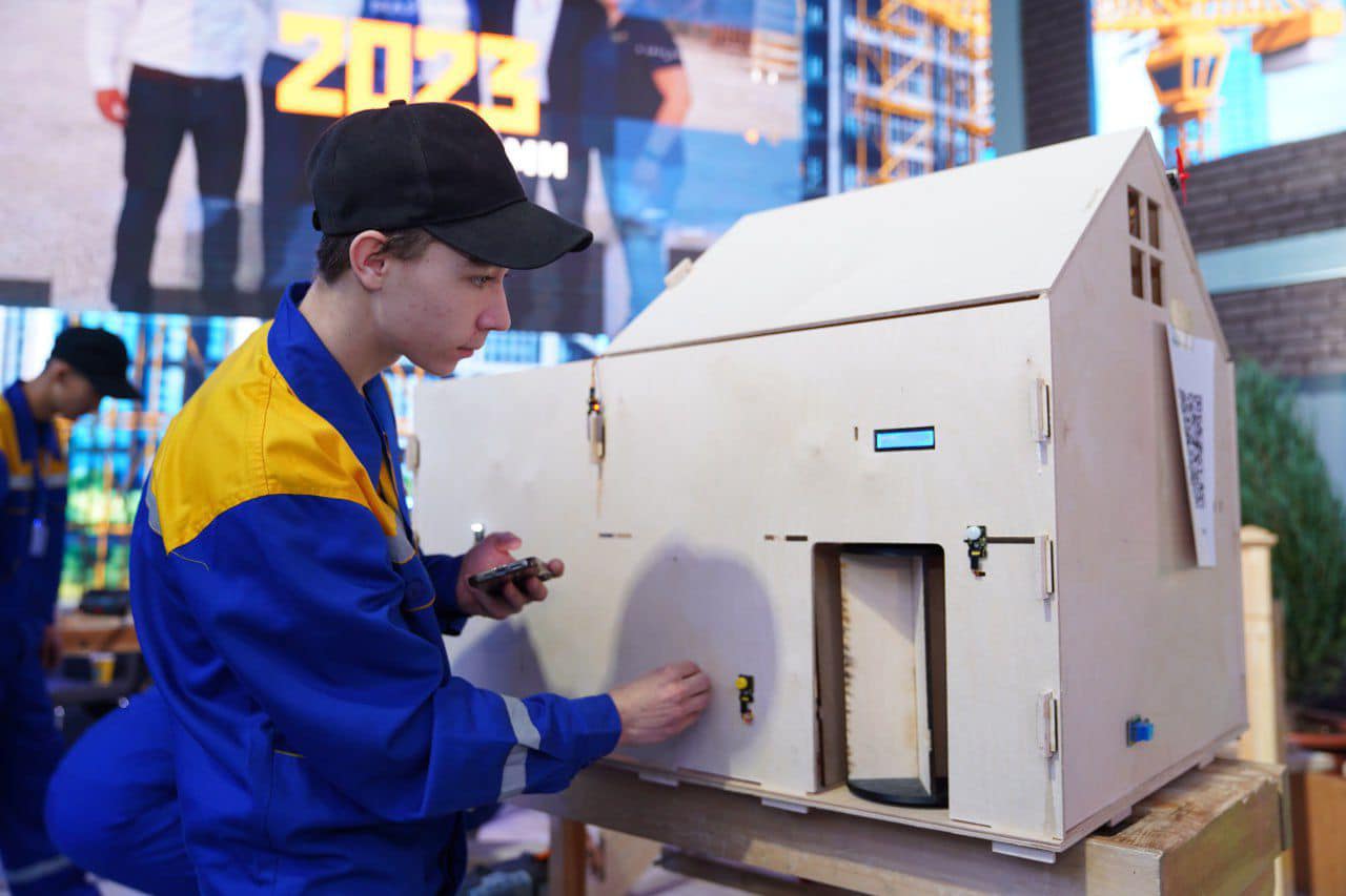Студенты Алматинского строительного колледжа разработали «Умный дом»