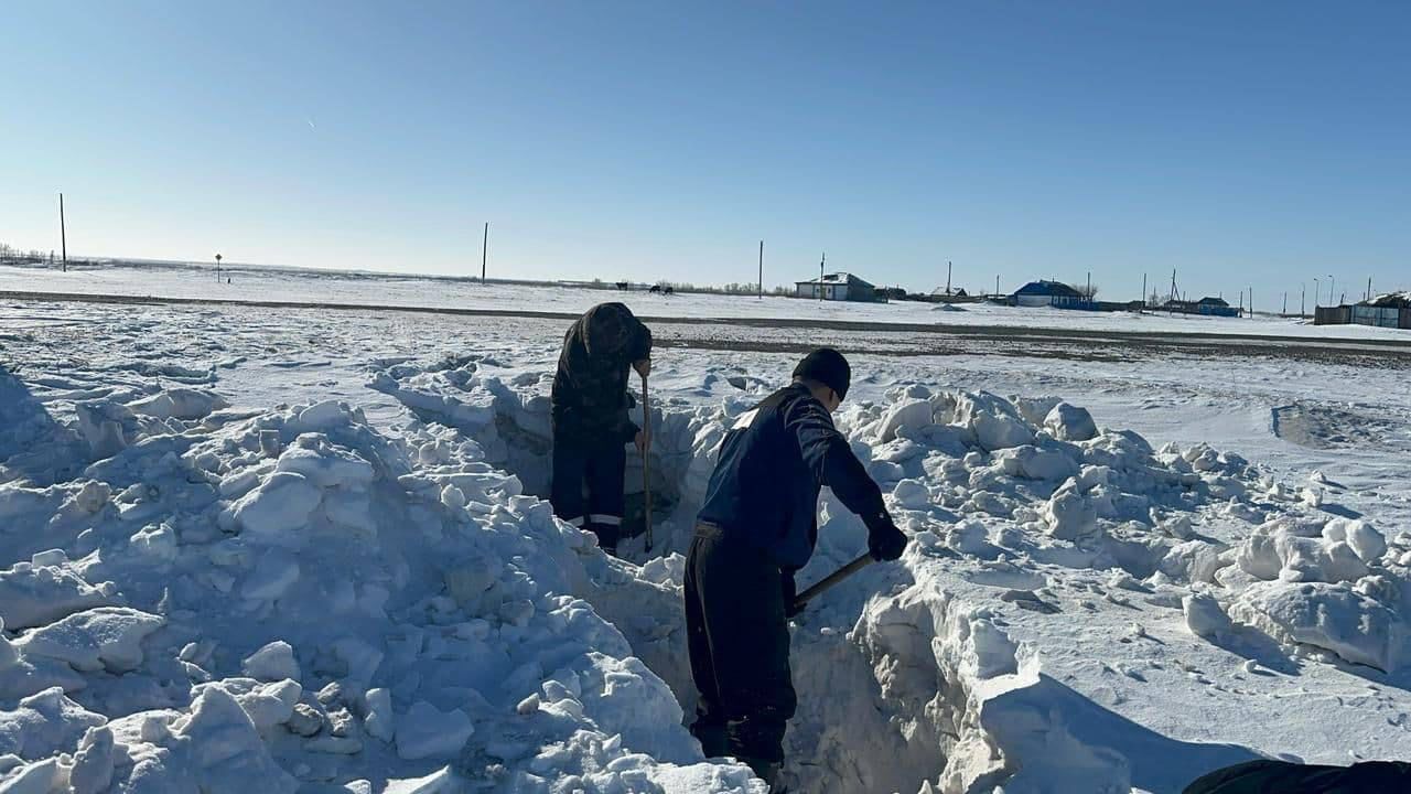 В области Абай ведется подготовка к весеннему паводковому периоду