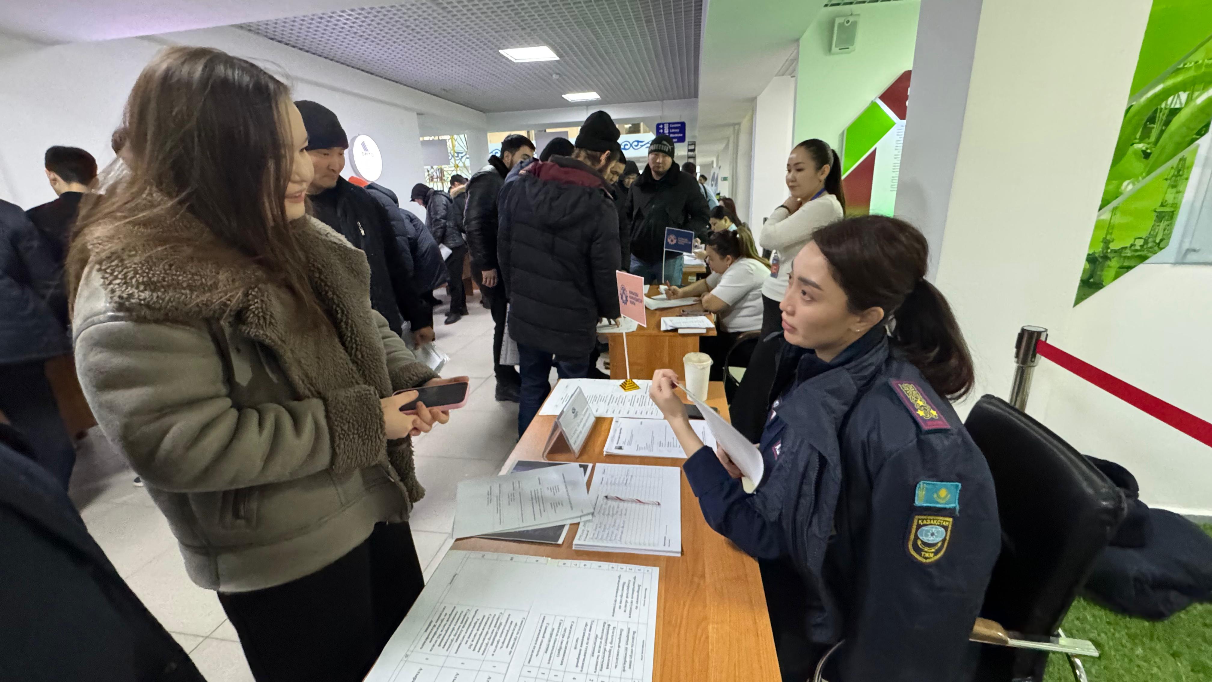 Бос жұмыс орындарының жәрмеңкесі өтті