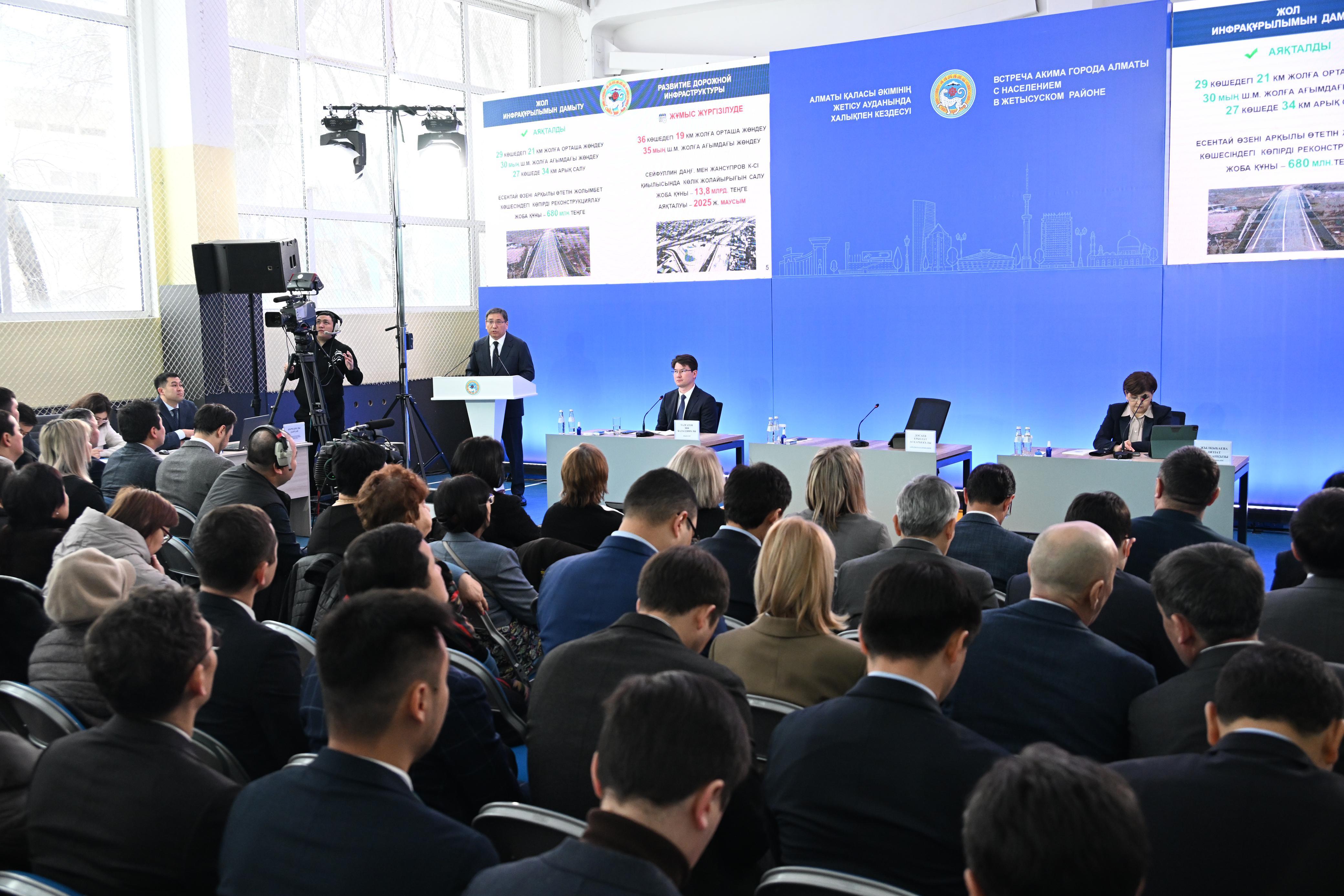 Алматының Жетісу ауданында тұрғындардың қауіпсіздігі үшін беткейлер нығайтылады