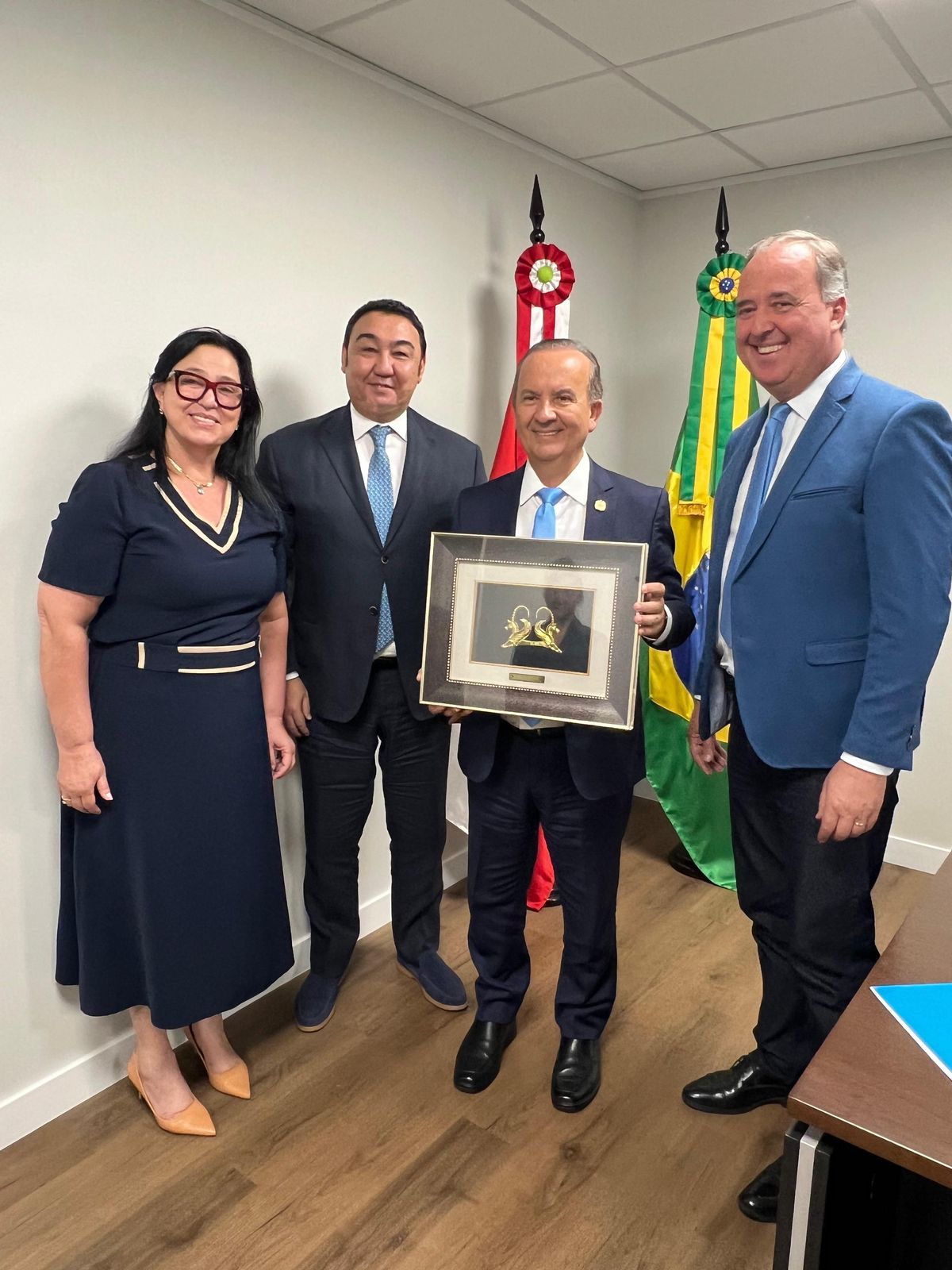 Sobre a Reunião com o Governador do Estado de Santa Catarina