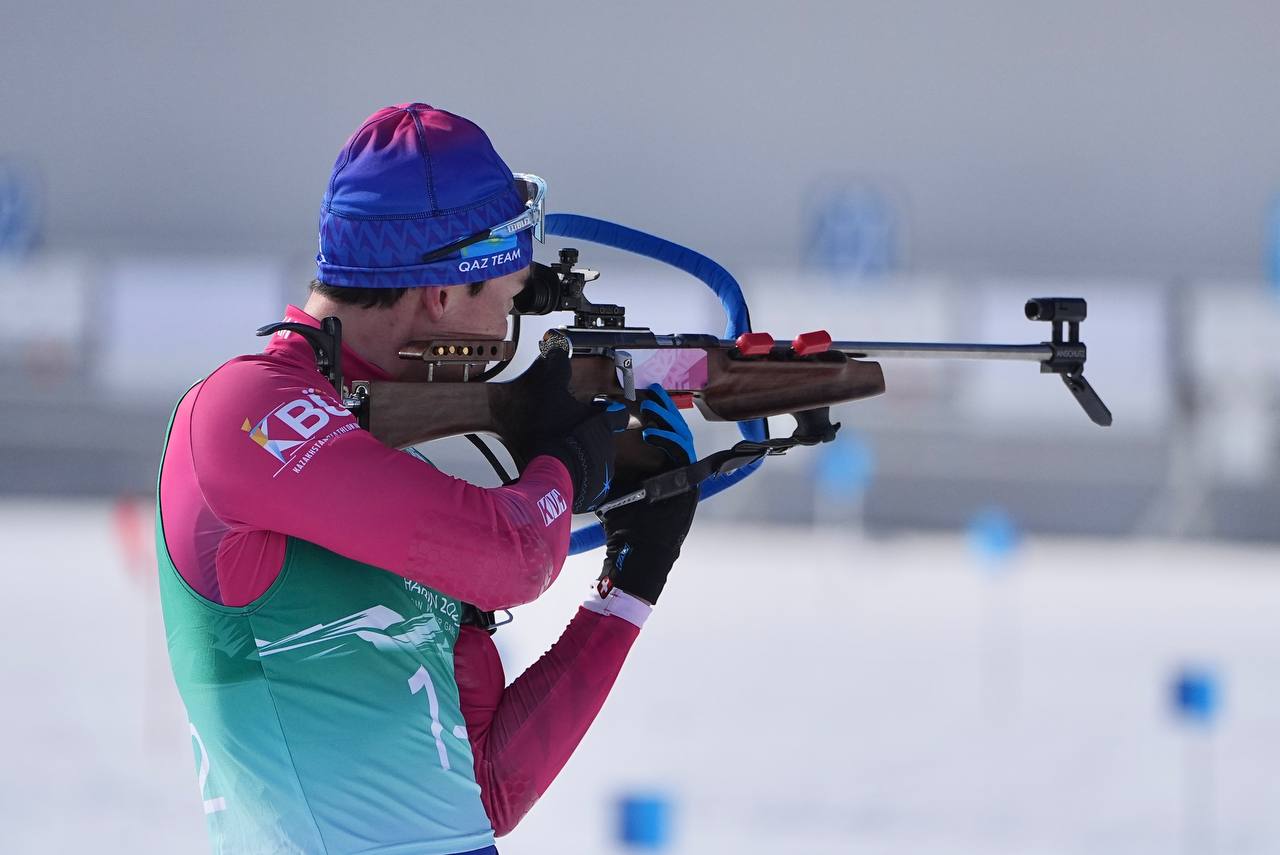 Әсет Дүйсенов пен Владислав Киреев биатлоннан спринт сайысында бақ сынады