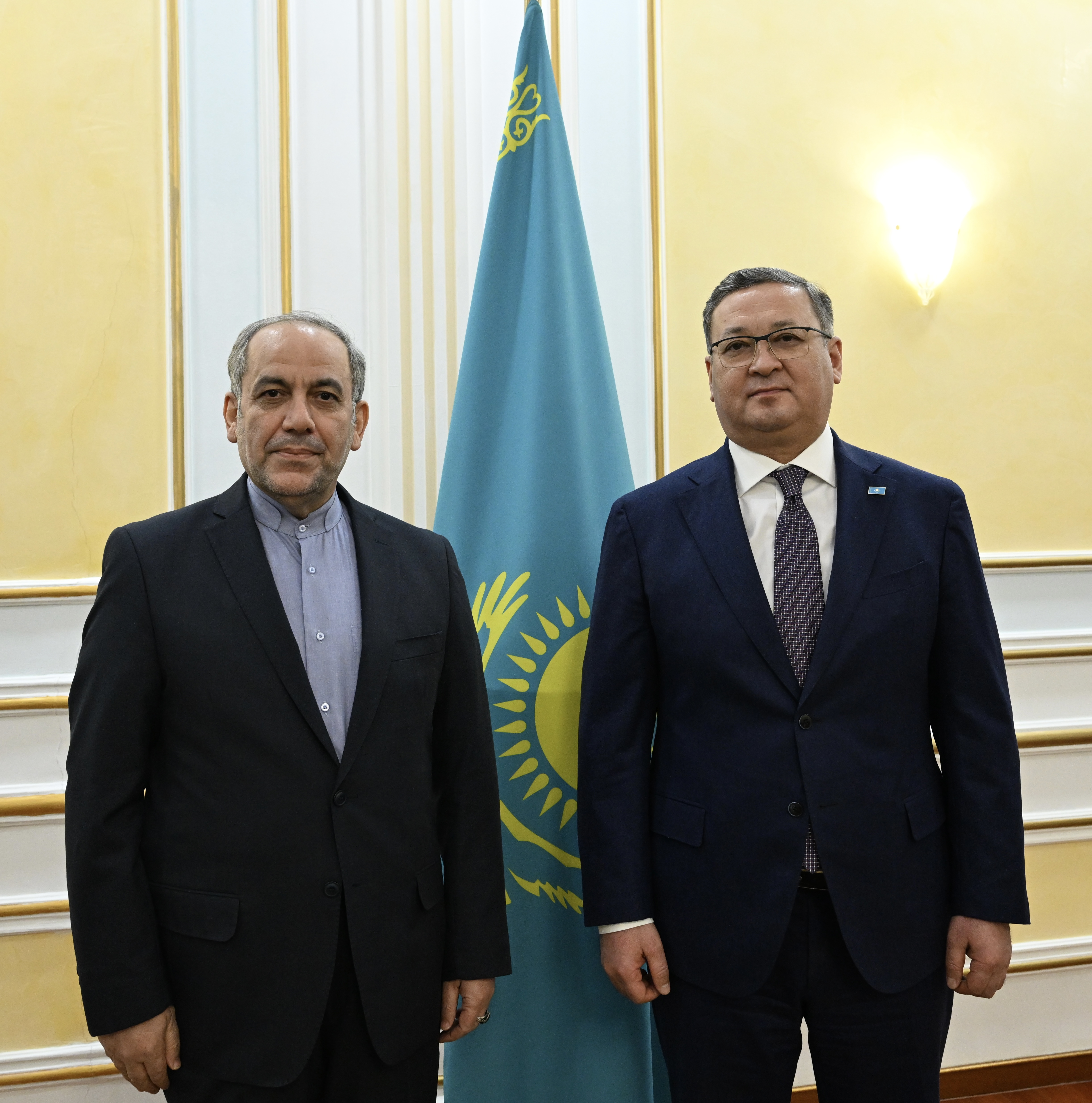 Kazakh Foreign Minister Received the Ambassador of Iran