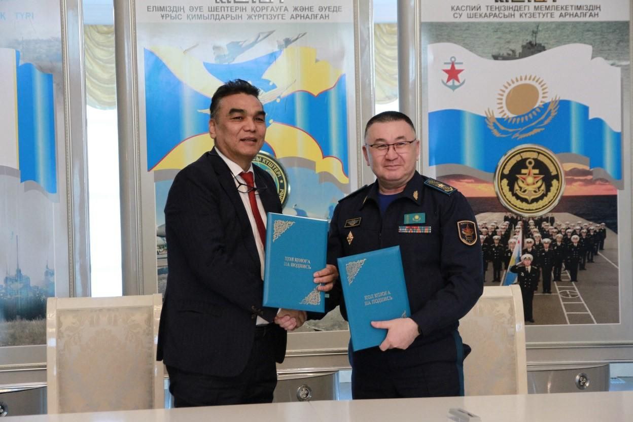 ҚР Ұлттық қорғаныс университеті және Satbayev University меморандумға қол қойды